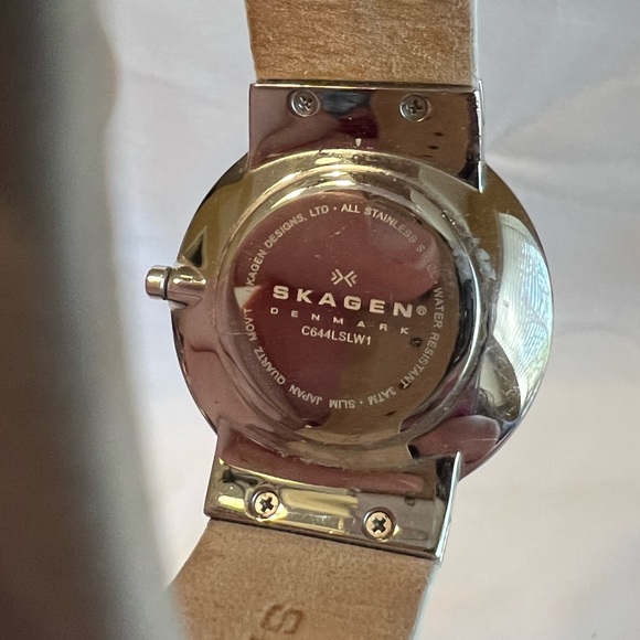 Skagen Mother of Pearl Swarovski Crystal Watch - Picture 4 of 6